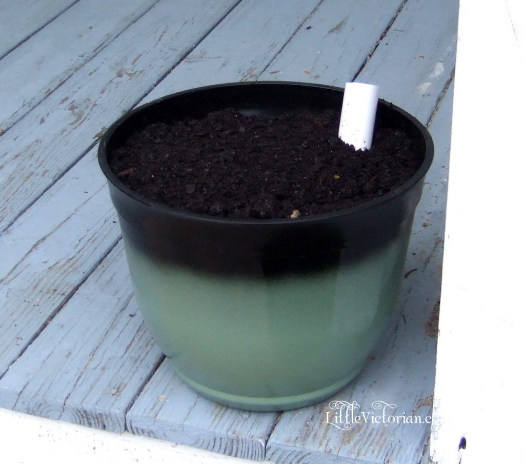 how to make a self watering planter without buckets