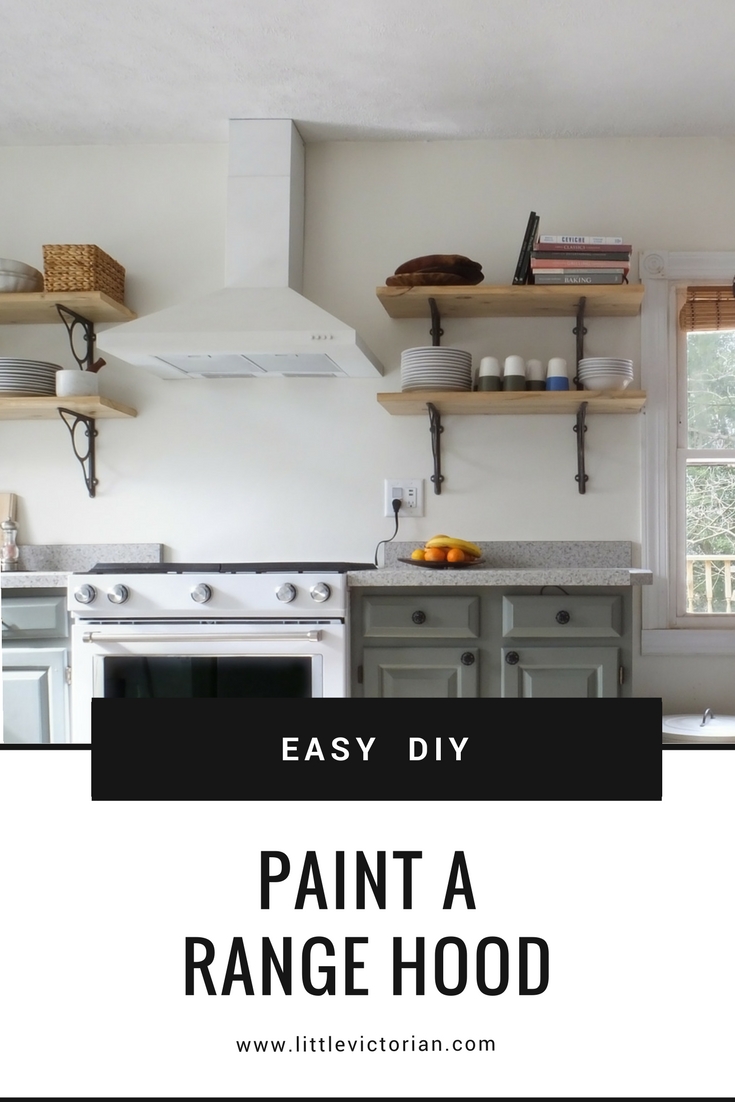 how to paint a range hood