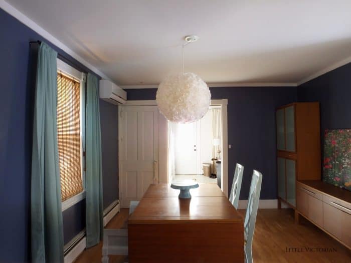 Dark blue dining room | Little Victorian