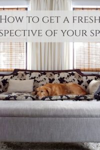 How to get a fresh perspective of your space