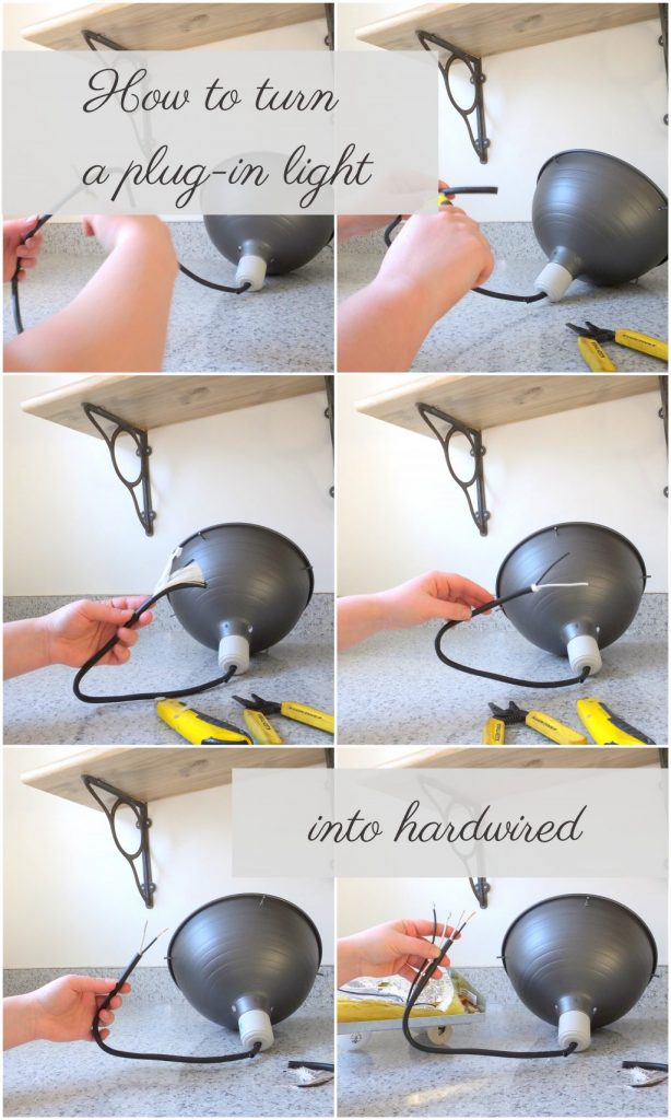 hardwired table lamp