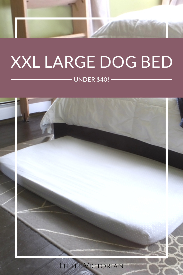 a quality, diy large dog bed for under $50 (and it's no sew!)