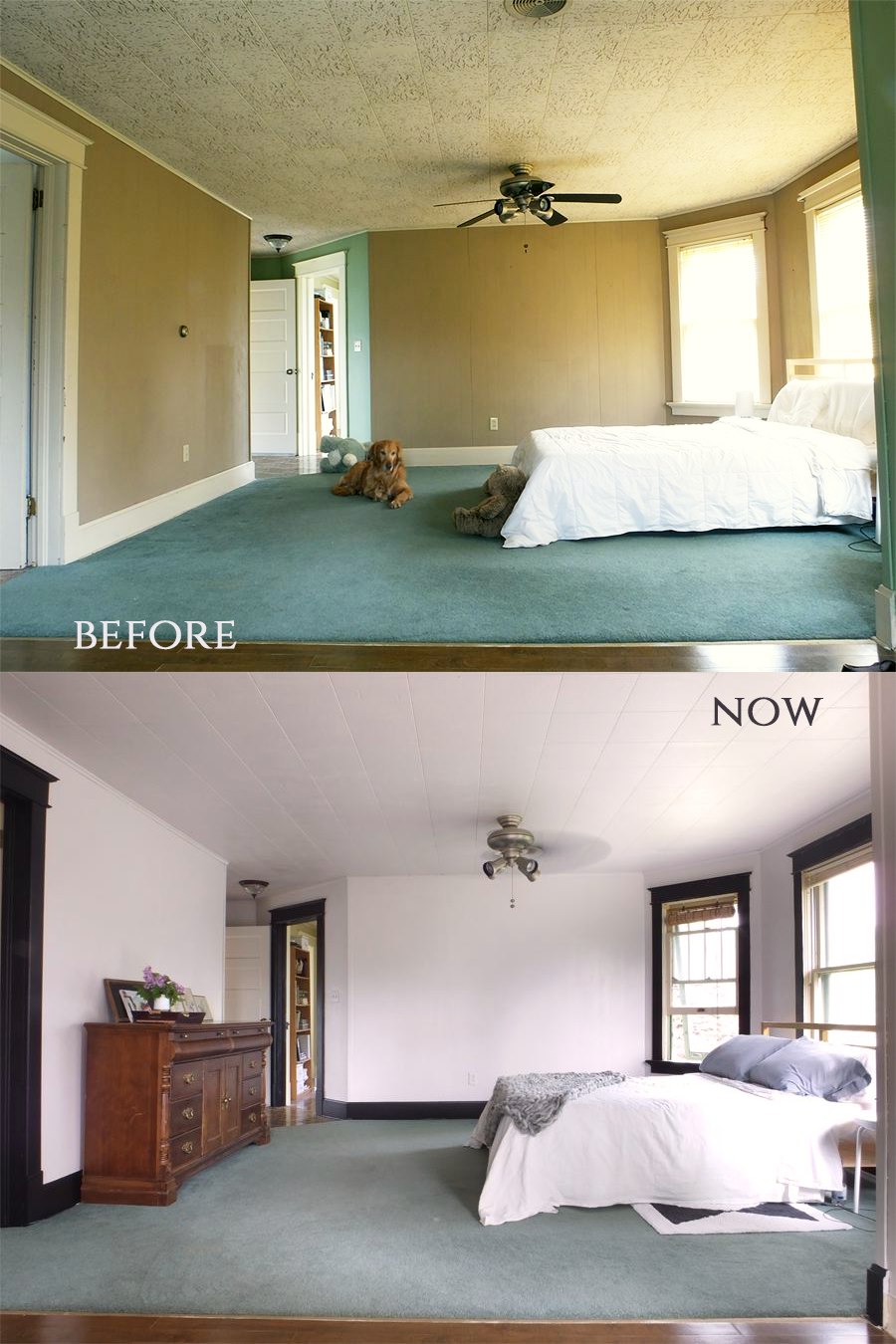 rental bedroom makeover